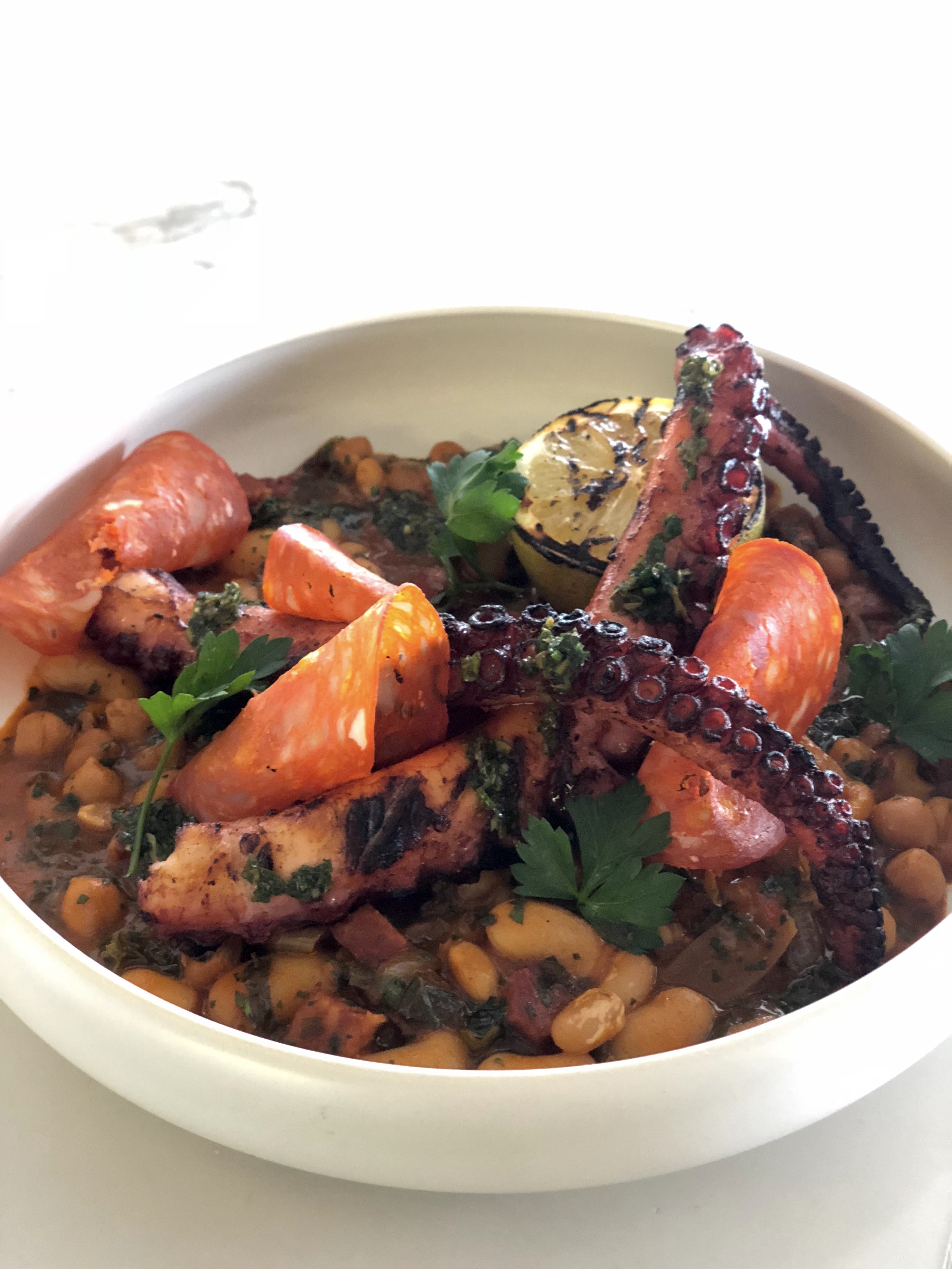 Story of a Plate Octopus Casserole at Saint Rossouw's Restaurants